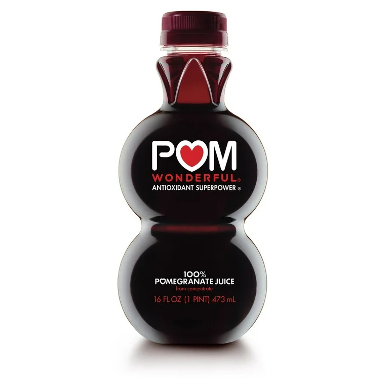 POM Wonderful Antioxidant Superpower 100% Pomegranate Juice, 16 fl oz | Walmart (US)