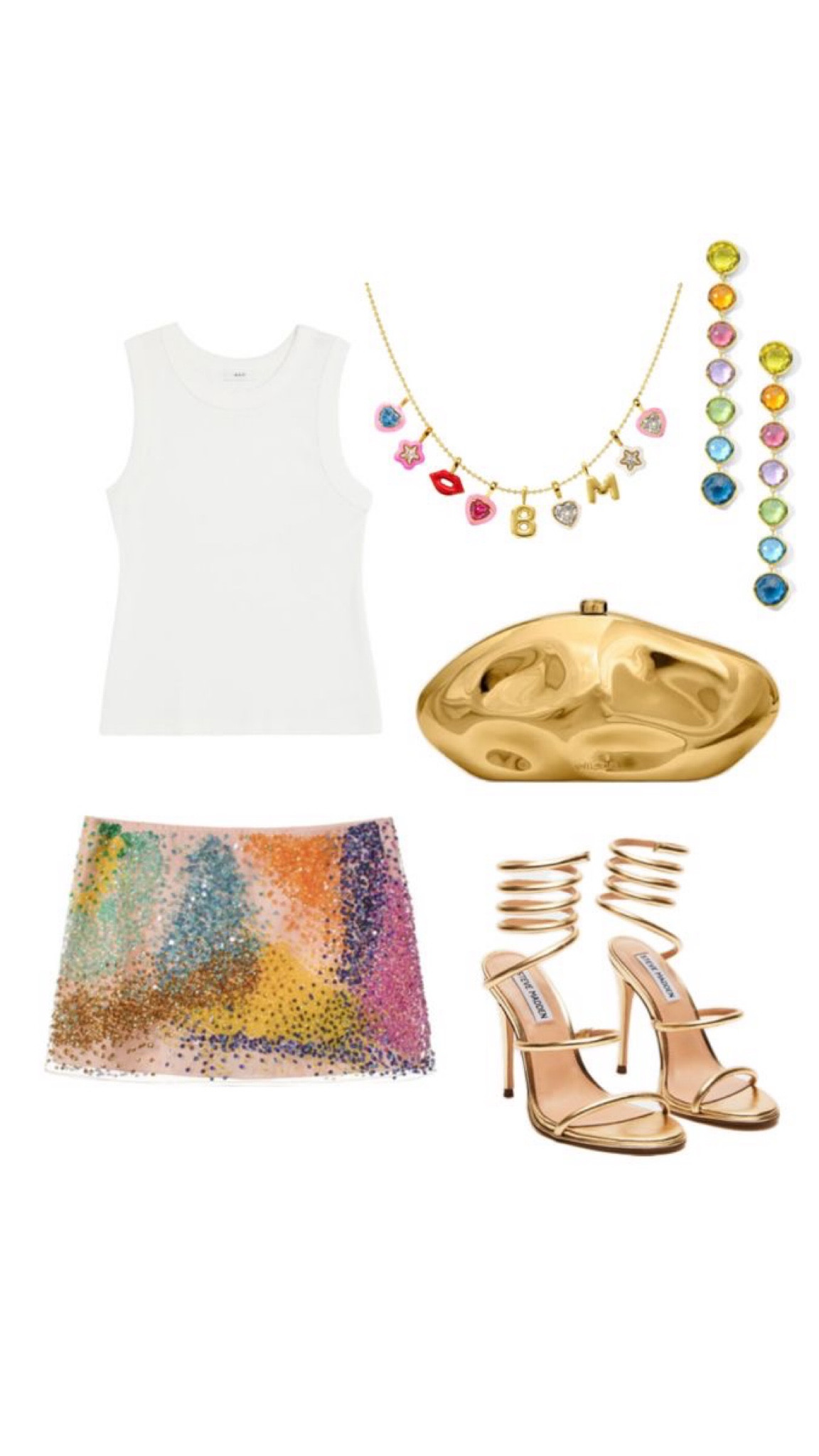 Bon Bon whims necklace 

Spring break outfit, outfit inspo, sparkly outfit, spring break inspiration, beach outfit 

#LTKTravel #LTKSeasonal #LTKU