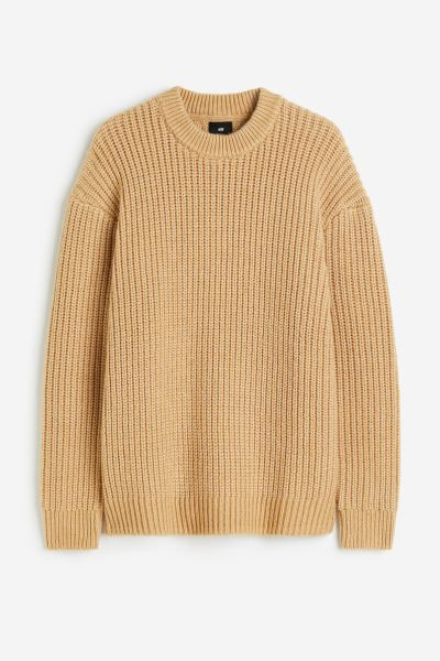 Loose Fit Rib-knit Sweater | H&M (US + CA)