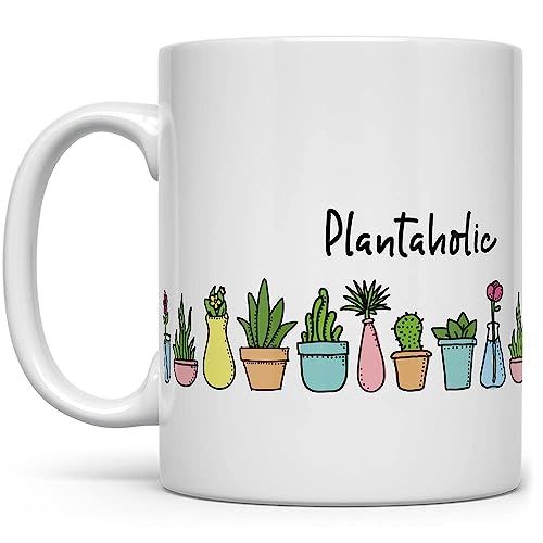 Plant Lover Coffee Mug, Houseplant Collector, Gardner Botanist Landscape Green Thumb Gifts, Plant... | Amazon (US)