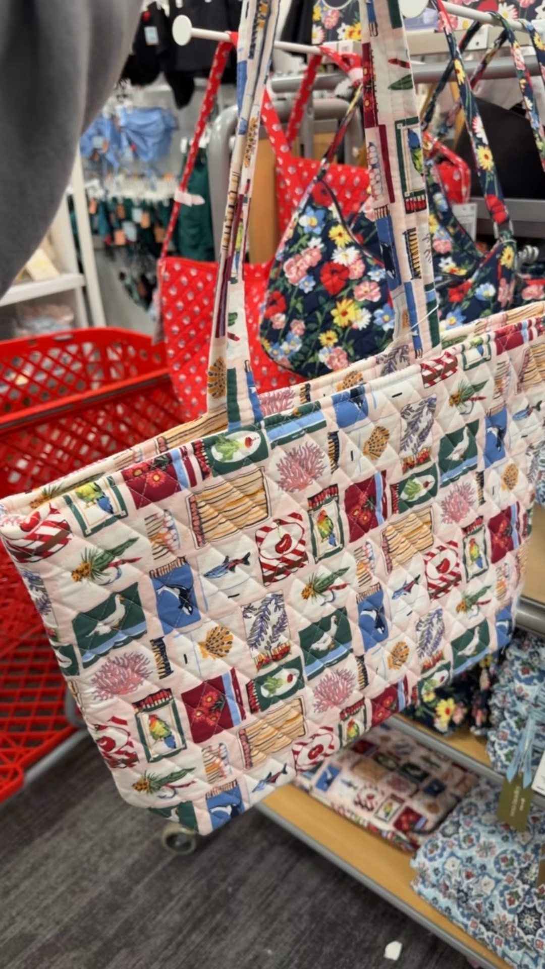 I have always been a fan of Vera Bradley and I was so excited to see her in Target. Look at how adorable this bag is. 

#LTKSeasonal #LTKHome