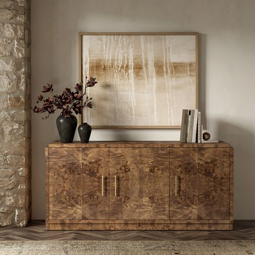 Finlo Burled Buffet (65") | West Elm (US)