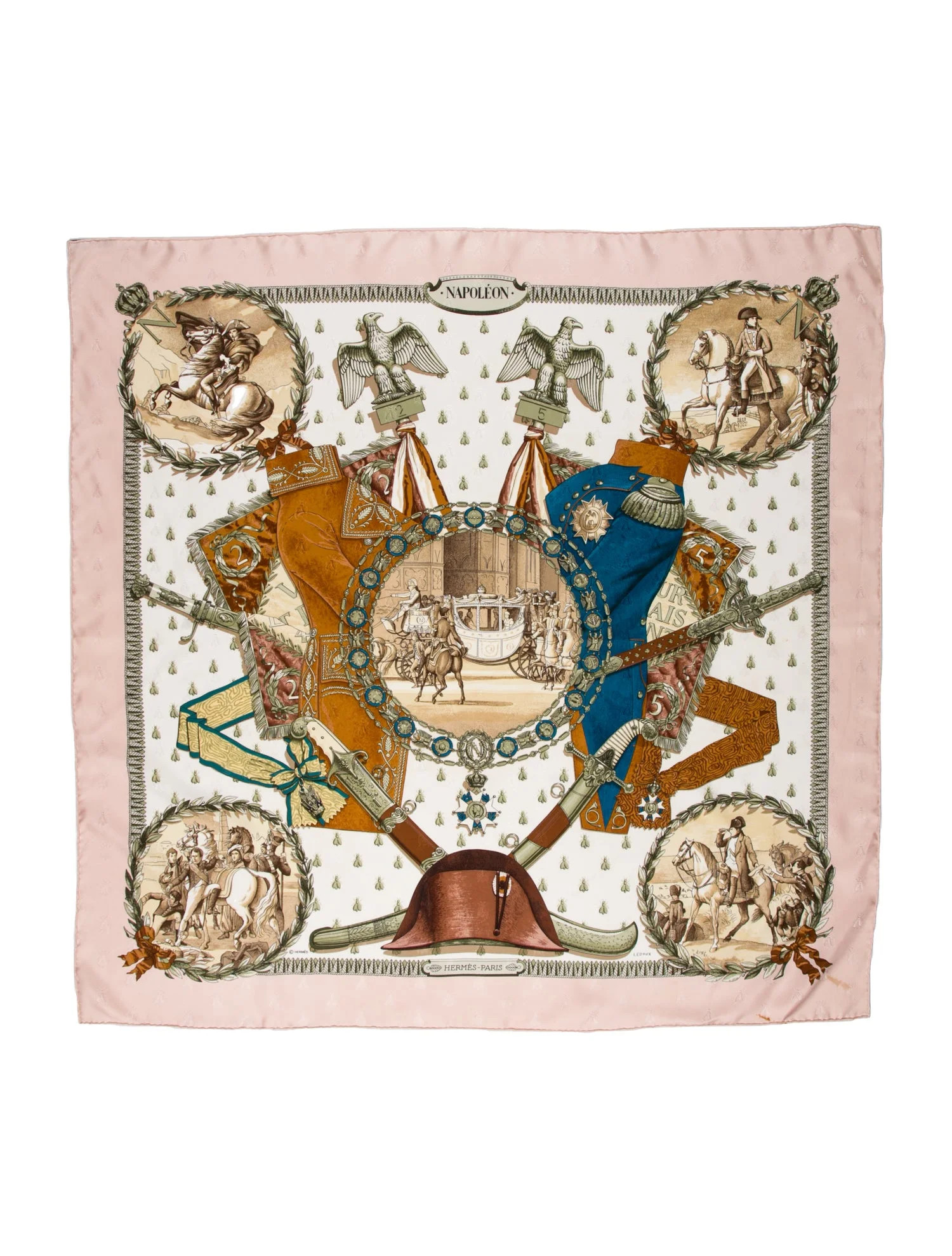 Napoléon Jacquard Silk Scarf | The RealReal