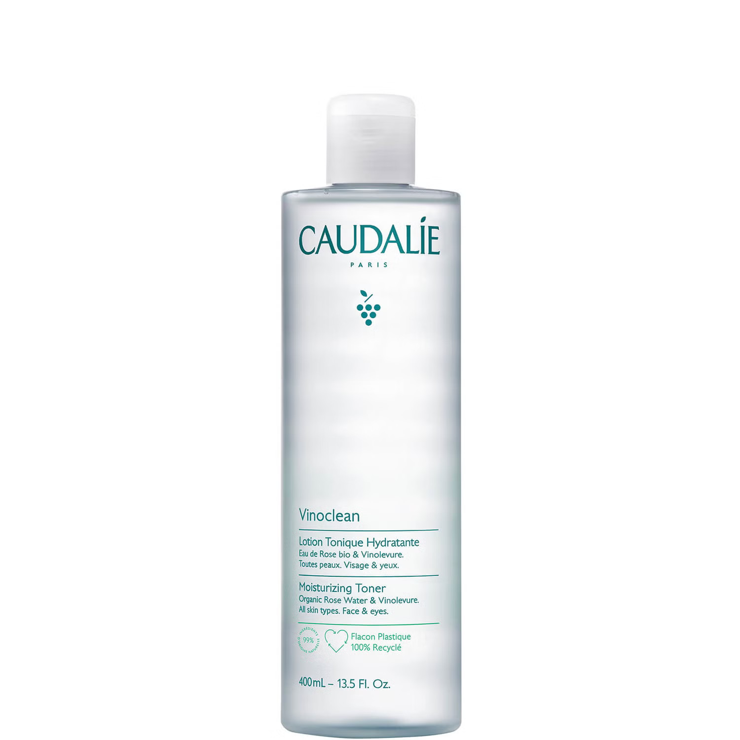 Caudalie Vinoclean Supersize Moisturising Toner 400ml (Worth £30.00) | Look Fantastic (UK)