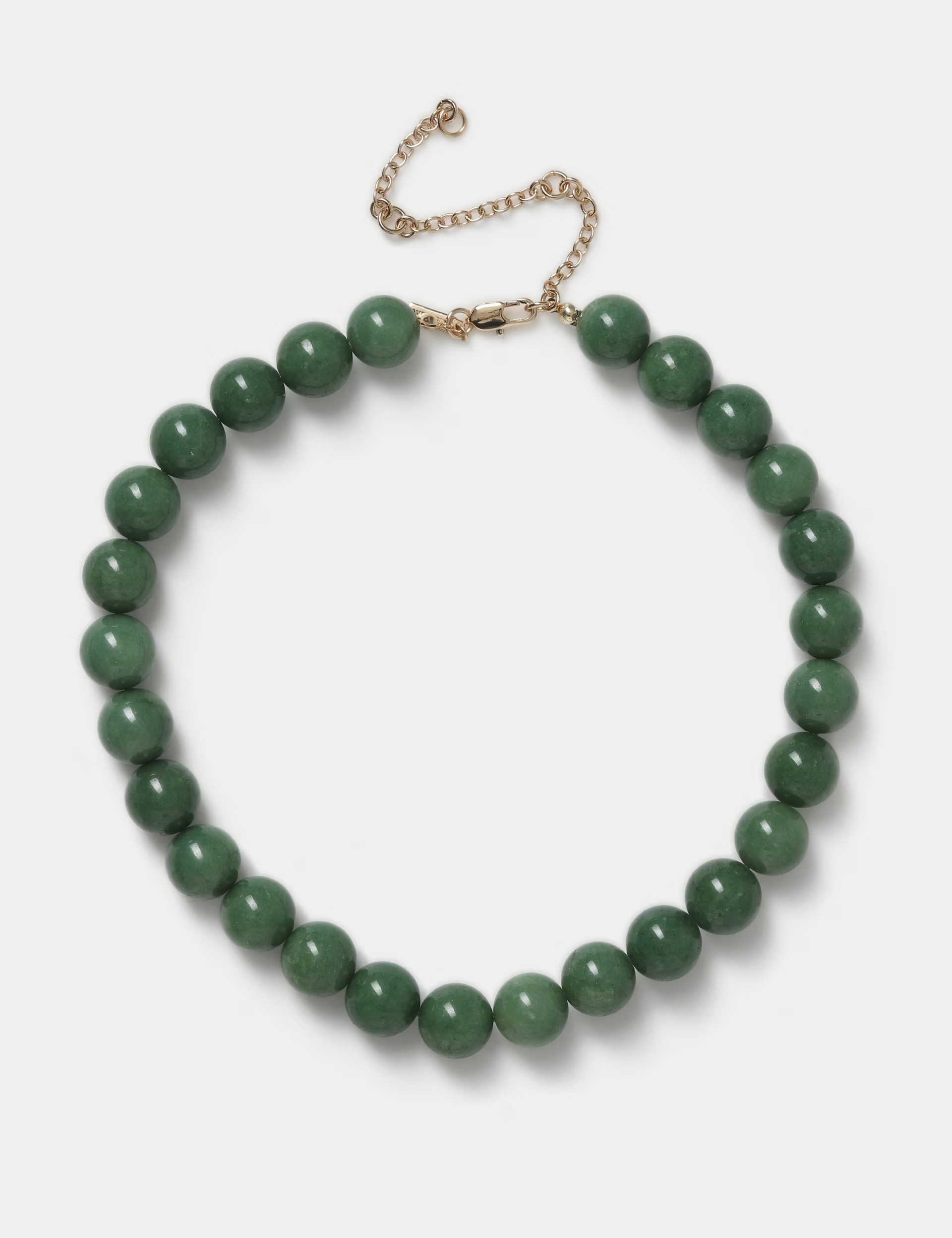 Green Natural Stone Necklace | Marks & Spencer (UK)