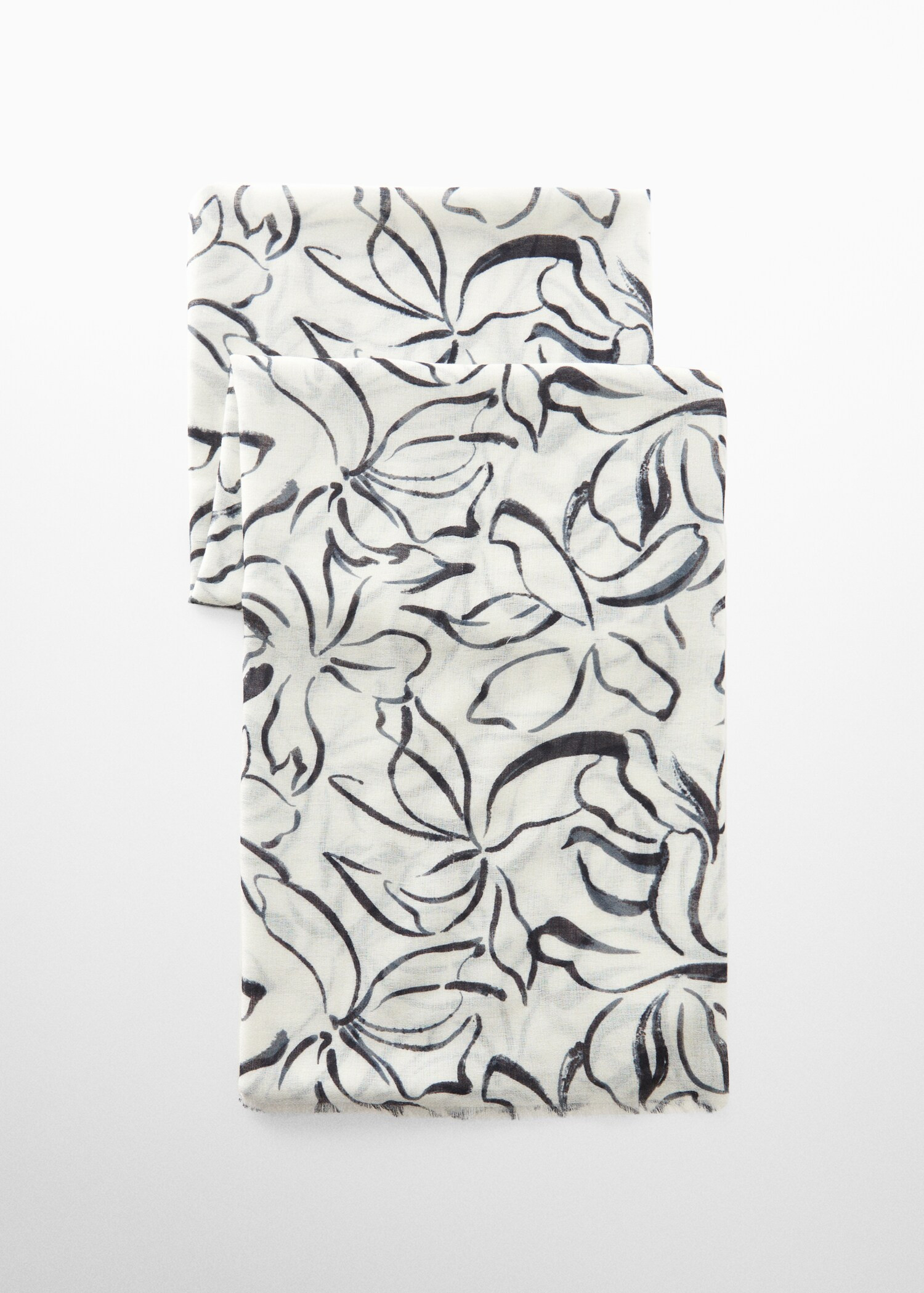 Floral print scarf | MANGO (US)