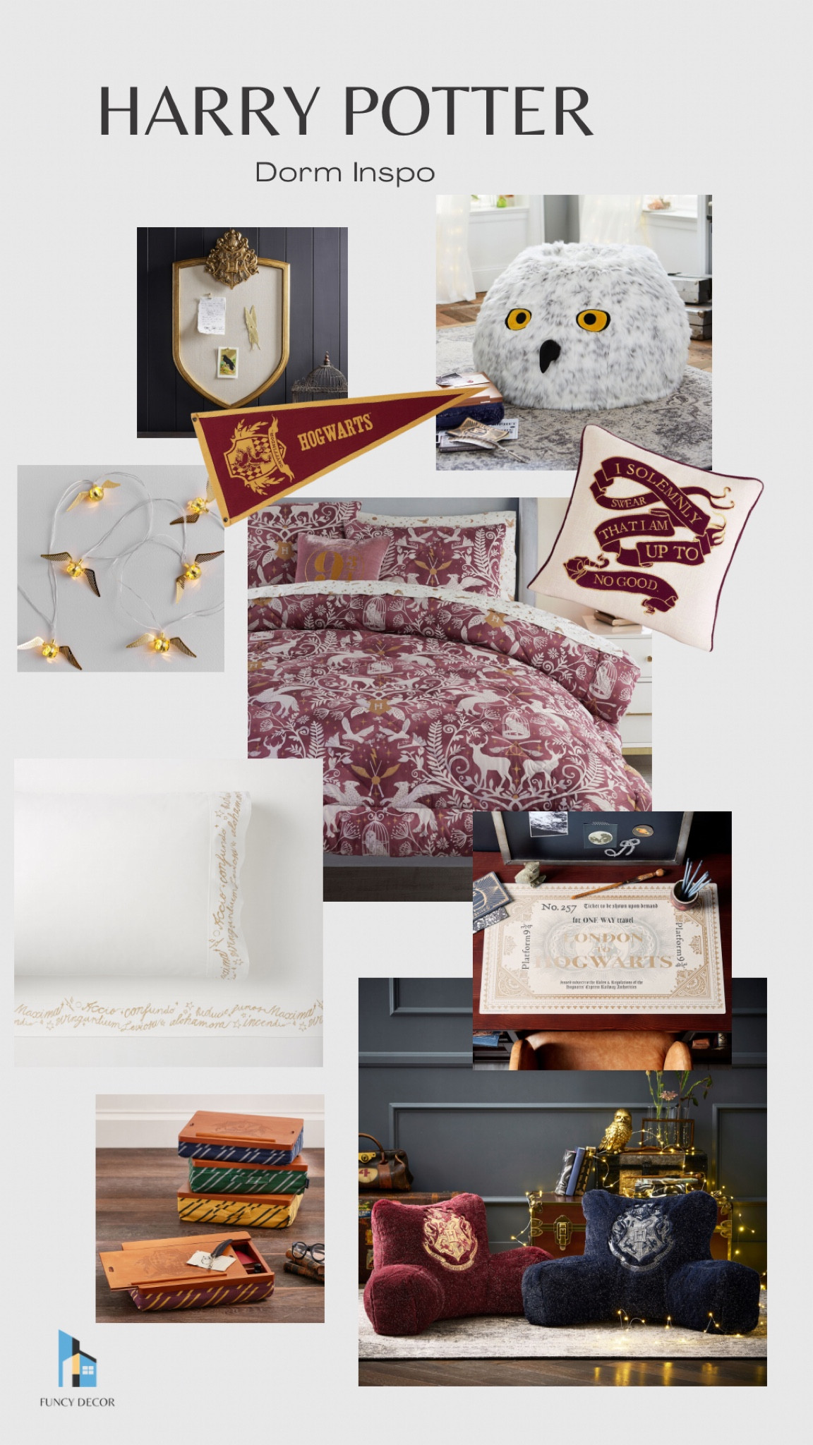 Harry Potter Dorm Inspo from PB Teen
Dorm decor essentials perfect for any Harry Potter fan!

#LTKGiftGuide #LTKhome #LTKFind