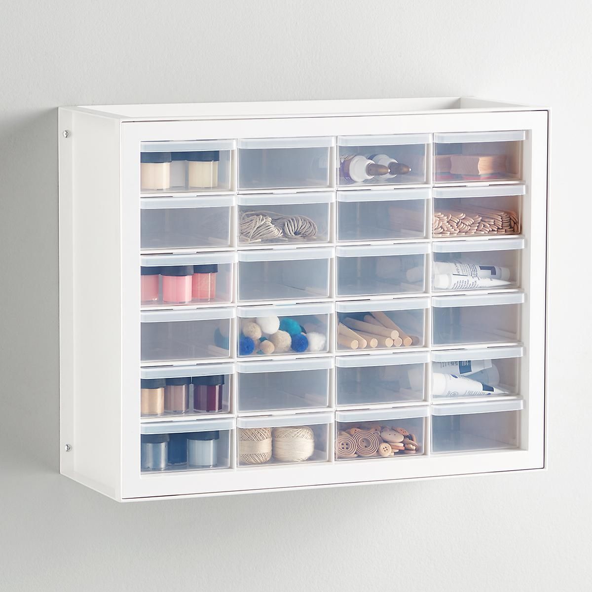 24-Drawer Craft Cabinet | The Container Store