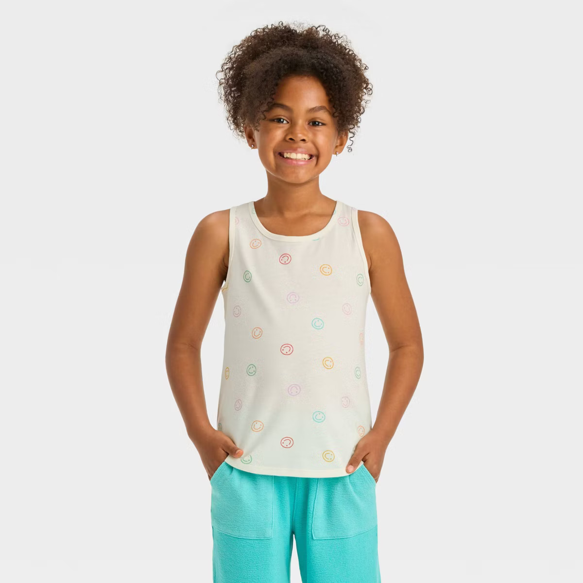 Girls' Printed Tank Top - Cat & Jack™ | Target
