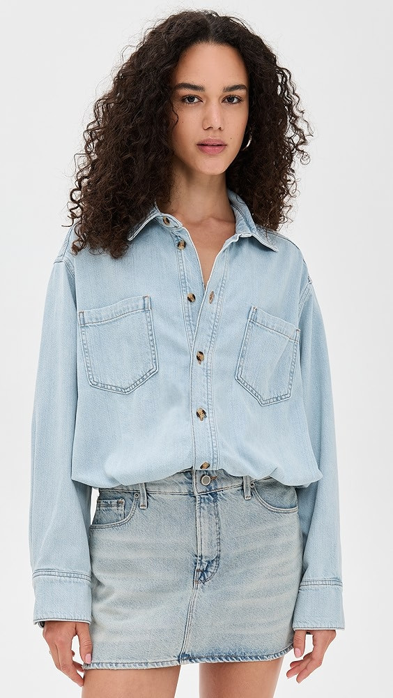 Denim Shirt Dress | Shopbop
