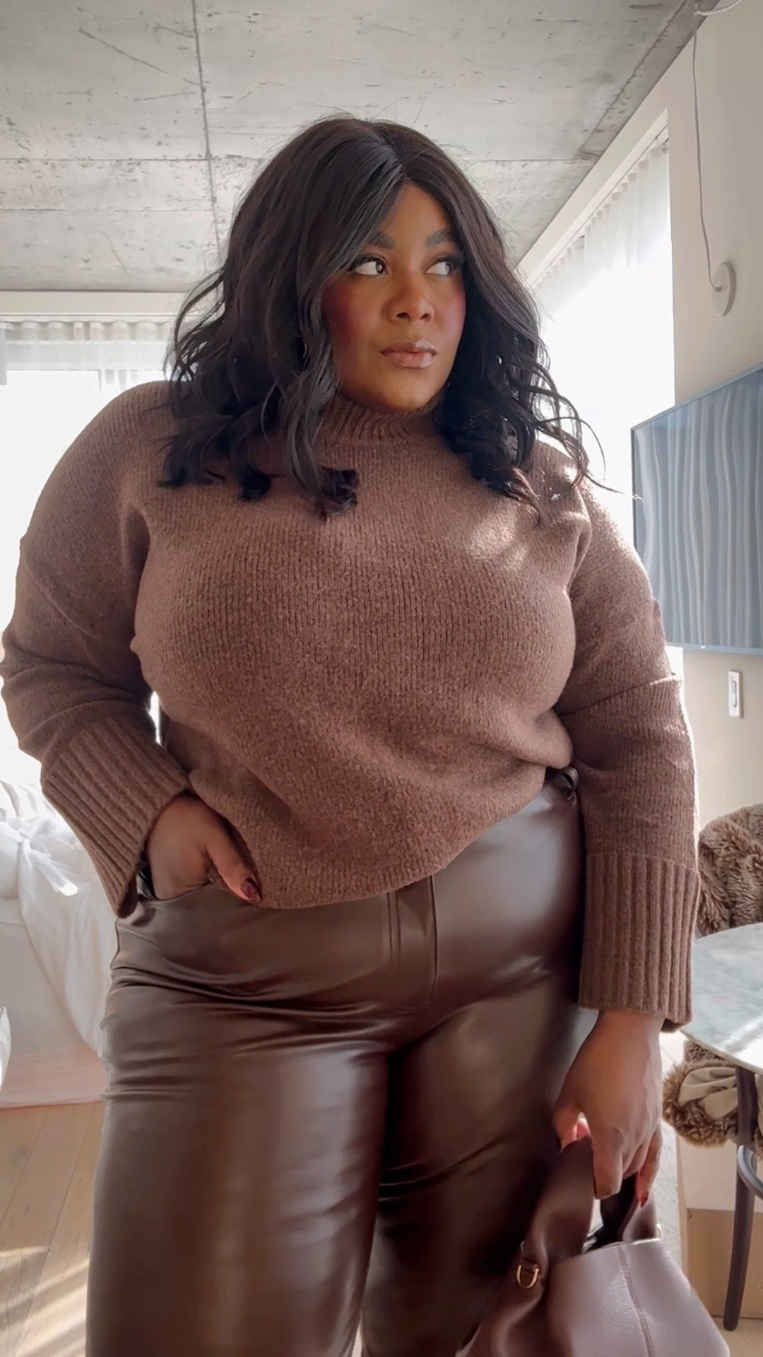 All Brown Monochromatic Outfit 

Plus Size Fashion #plussizefashion #abercrombie #plusfalloutfit #thanksgivingoutfit 

#LTKsalealert #LTKfindsunder100 #LTKplussize