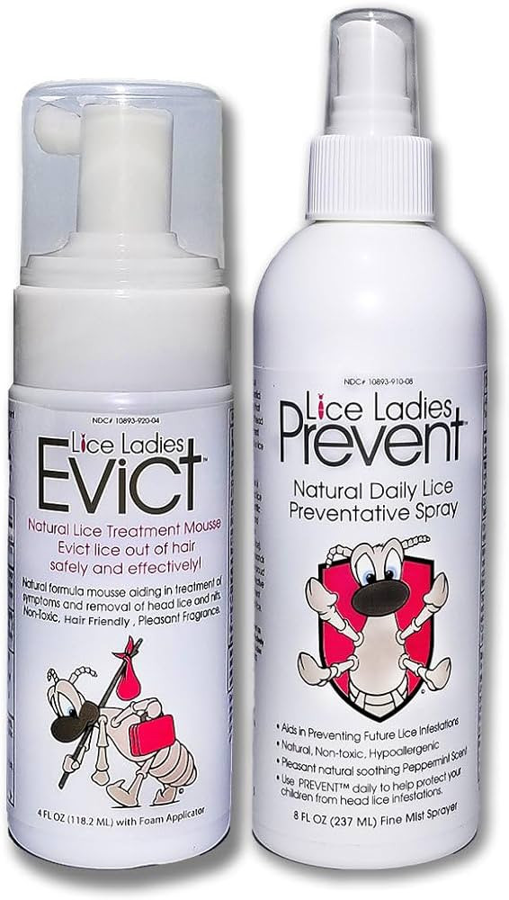 Evict and Prevent 2-Pack – Safe Lice Treatment for Kids | Stops Lice, Lice Eggs, Nits | 100% Na... | Amazon (US)