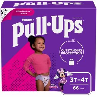 Huggies Pull Ups Learning Designs Girls' Training Pants Super Pack - (Select Size) | Target