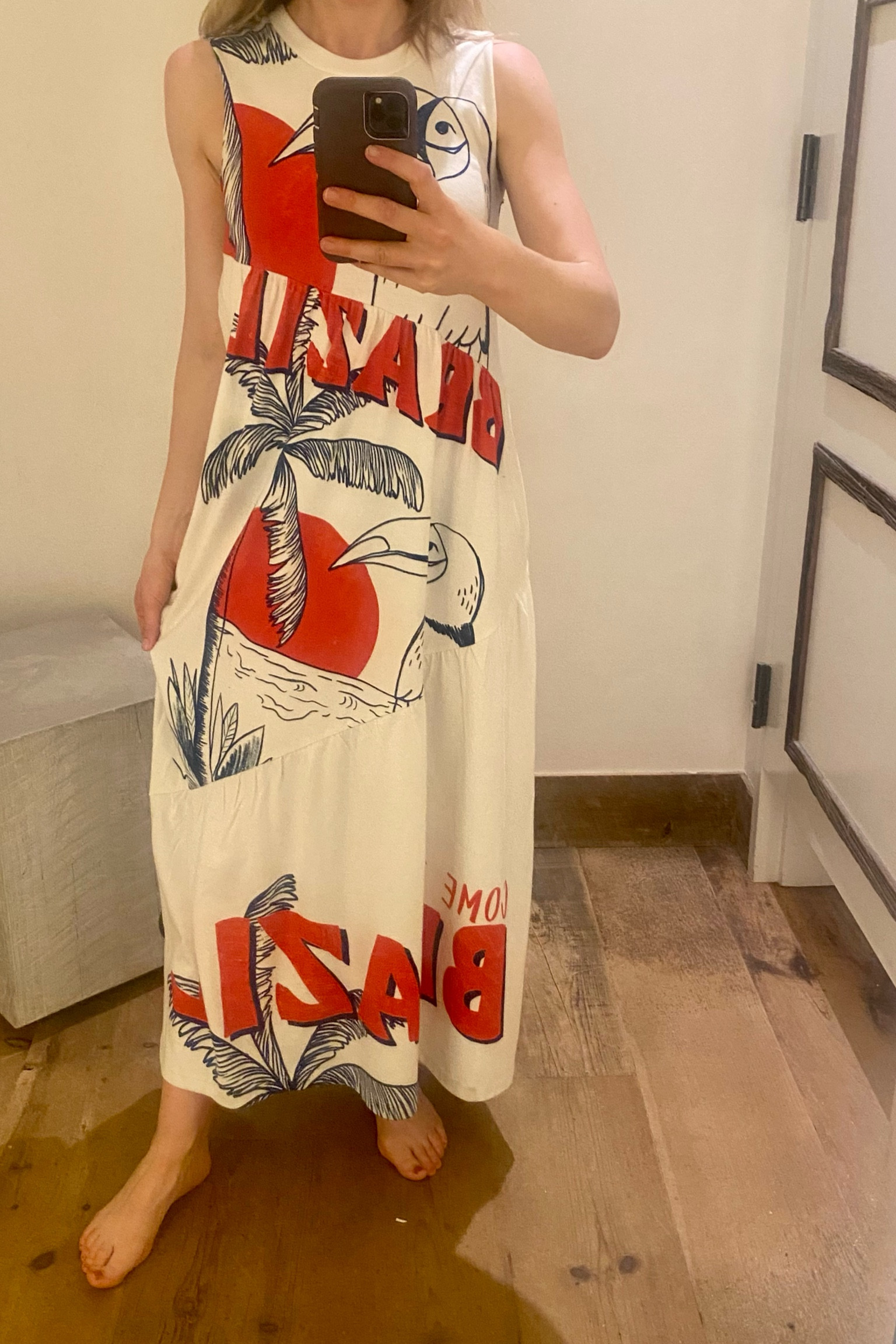 This casual maxi dress is so cute and comfy! Size XXS. Available in petite sizes!

Farm De Rio dress, Anthropologie dress, casual maxi dress, Mexico dress, summer dress, bump friendly dress, Rio de Janiero dress, white, blue, and red dress, parrot dress, Brazil dress, petite maxi dress, petite summer dress

#LTKFind #LTKU #LTKxAnthro