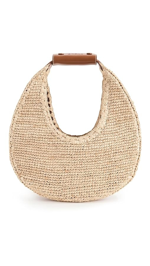 STAUD Women's Moon Raffia Tote Bag | Amazon (US)