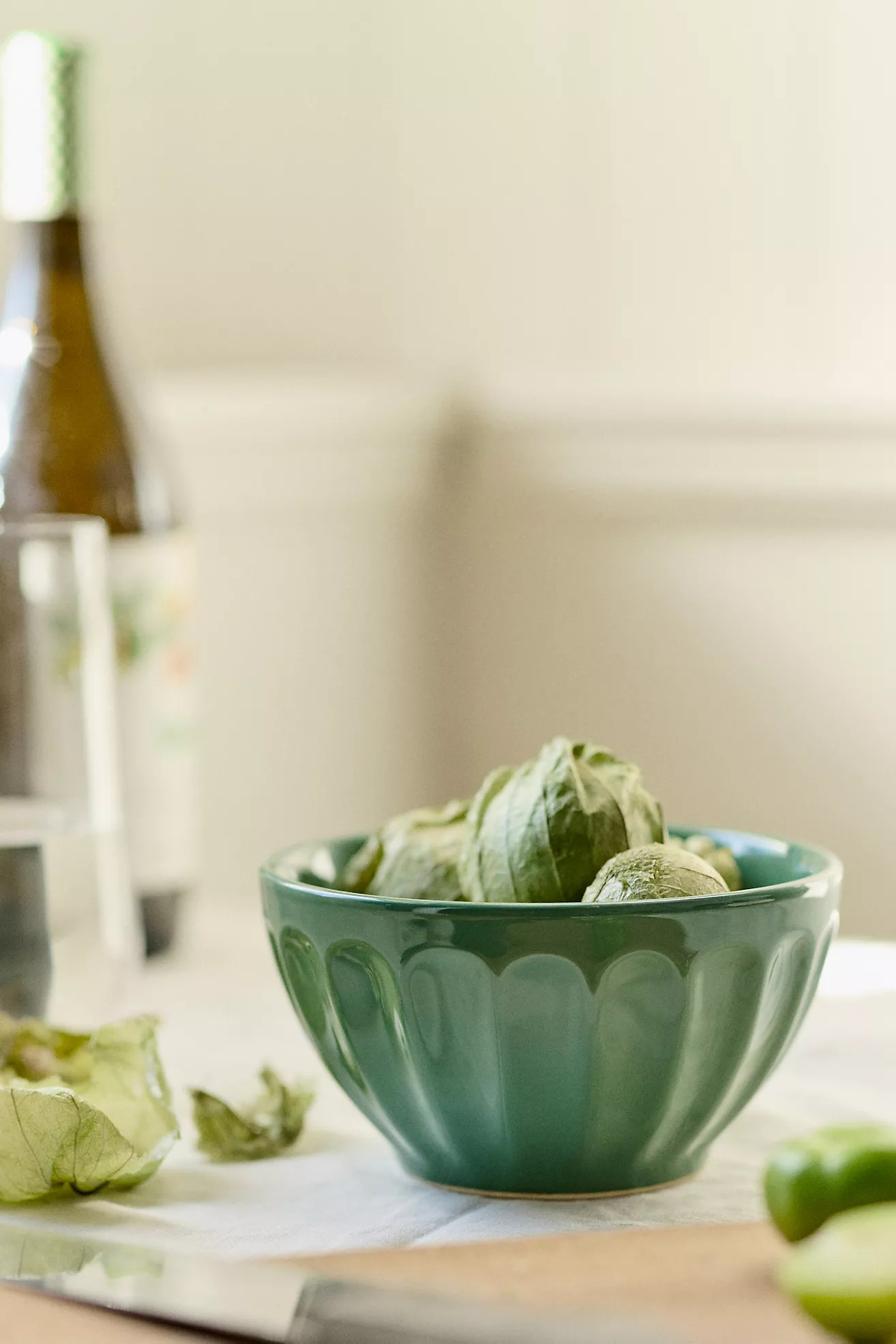 Amelie Latte Stoneware Cereal Bowls, Set of 4 | Anthropologie (US)