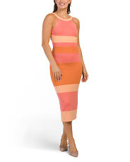 Sleeveless Striped Sweater Midi Dress | Casual Dresses  | Marshalls | Marshalls