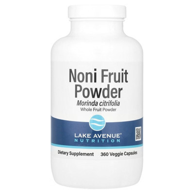 Lake Avenue Nutrition Noni Fruit Powder, 360 Veggie Capsules | Target
