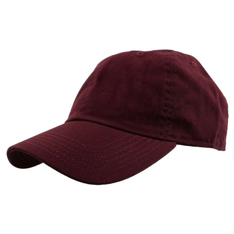 Falari Baseball Cap Hat 100% Cotton Adjustable Size - Walmart.com | Walmart (US)