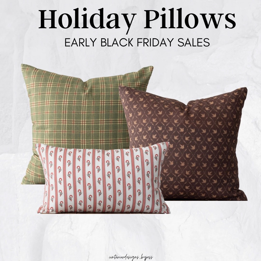 My highly loved pillow covers are currently on sale for early black Friday sales. Site wide 20% off with clearance up to 70% off! These are some of my favorite pillow combos for the holiday season.

USE CODE SHOPEARLY AT CHECKOUT 😘

Christmas decor 
Christmas pillows 

#LTKHoliday #LTKSeasonal #LTKSaleAlert