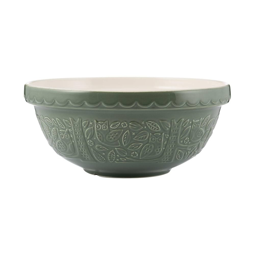 Mason Cash | In the Forest S18 Owl Embossed Mixing Bowl - 2.85 Quart | Amazon (US)