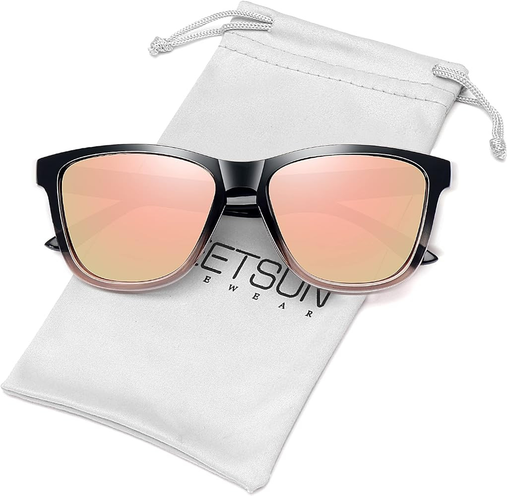 MEETSUN Polarized Sunglasses for Women Men Classic Retro Designer Style | Amazon (US)