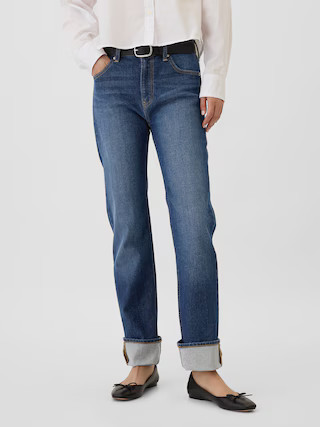 High Rise '90s Original Straight Jeans | Gap Factory