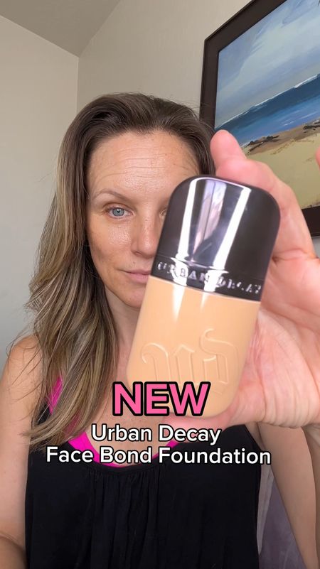Natural finish foundation that’s buildable. Formula and includes niacinamide serum and a self setting powder within the formula.#urbandecay #urbandecaycosmetics #naturalfinish #foundation 

#LTKbeauty