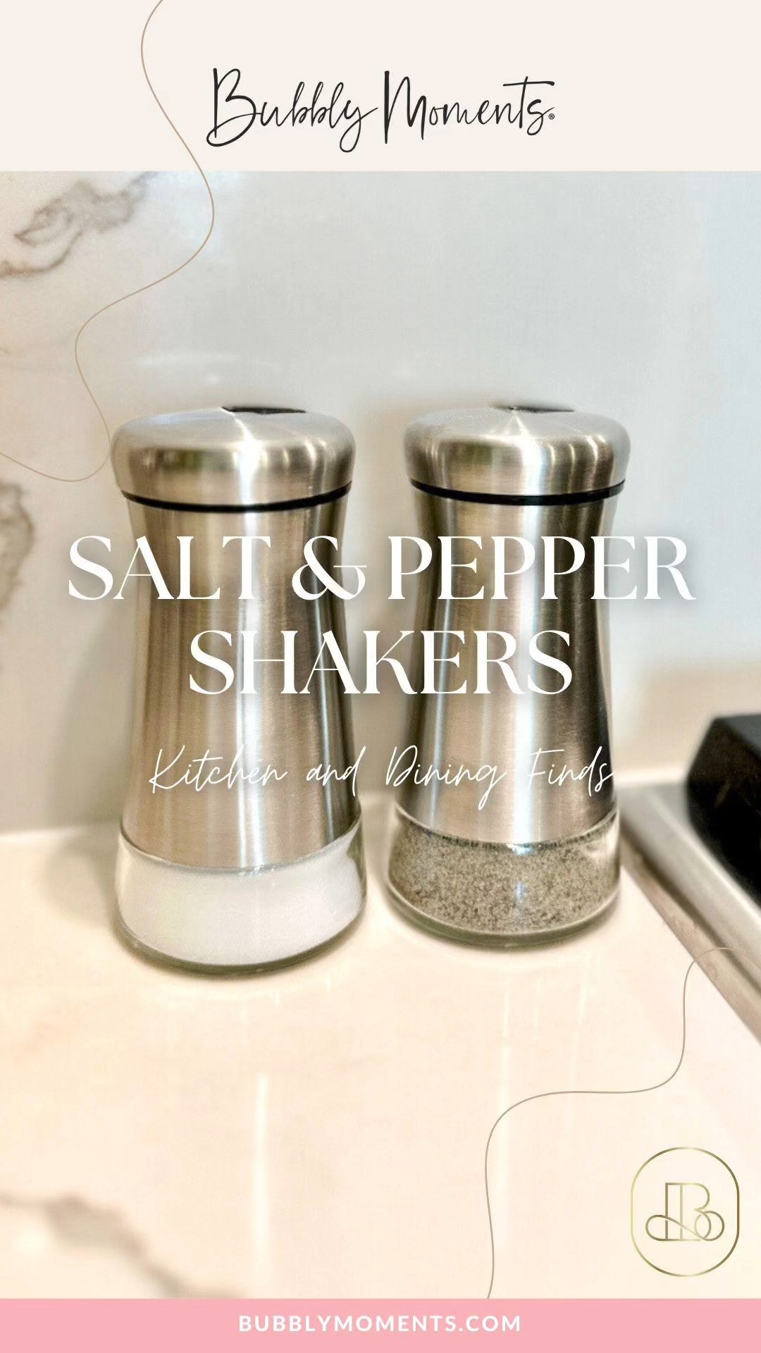 These Willow & Everett Salt and Pepper Shakers are such a small upgrade but make the kitchen feel so much more put-together 🌿 The design is sleek, the labels are clear, and they look so good sitting on the counter ✨ A simple little swap that feels surprisingly luxe. #LTKHome #LTKFinds #KitchenInspo #CookingMadeEasy #HomeChefLife #KitchenEssentials #MealPrepLove #EverydayUpgrades #ModernHomeStyle #CountertopEssentials #KitchenFavorites #AmazonFinds #AmazonHomeFinds 

#LTKHome #LTKFindsUnder50