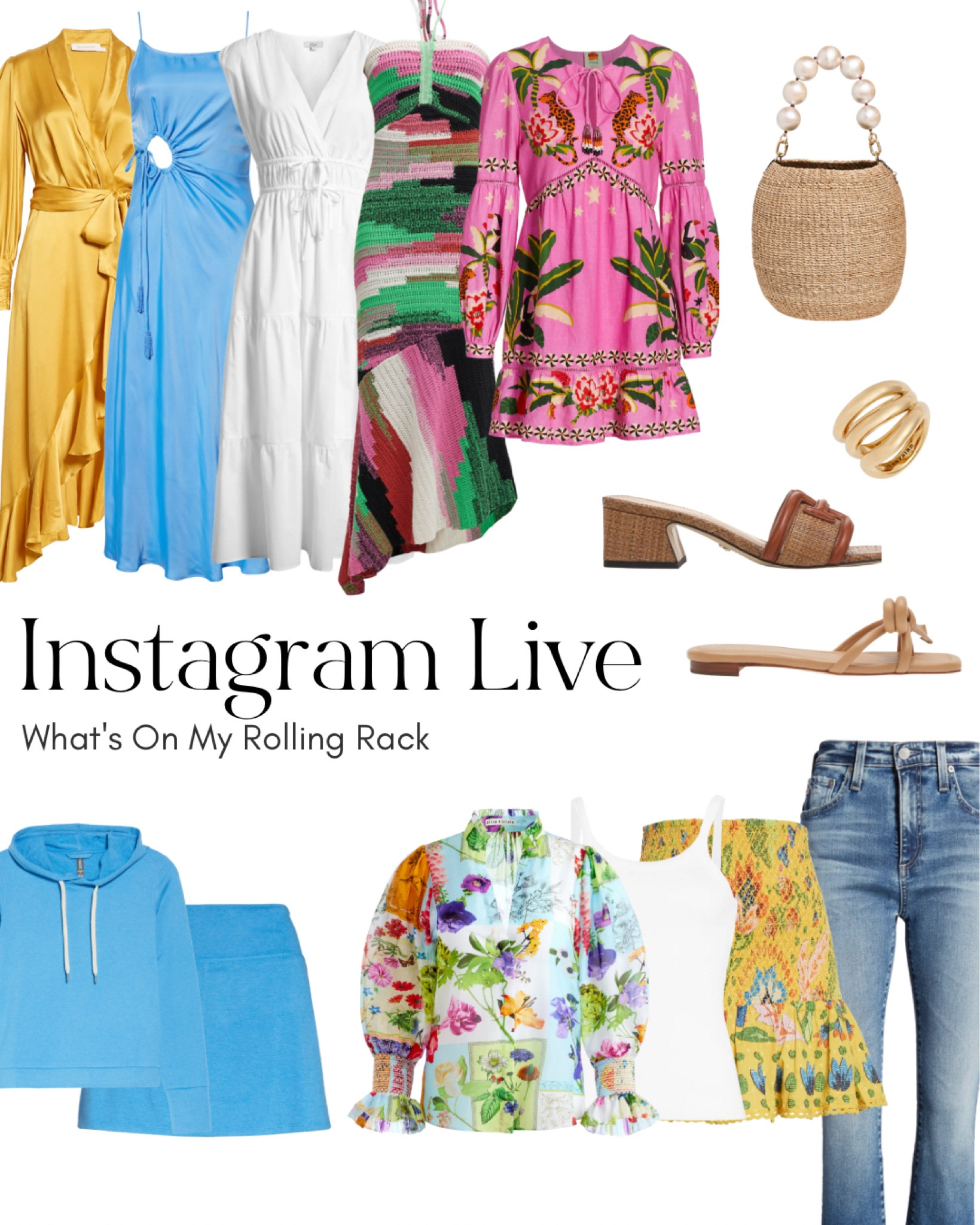 WHAT’S ON MY ROLLING RACK ✨

WEARING: @Vince slip dress (XS, runs TTS), @allsaints denim jacket (US 4, runs TTS), old @Veronicabeard shoes

#iglive #newfinds #sosusie #shopwithme

#LTKFind #LTKstyletip #LTKwedding