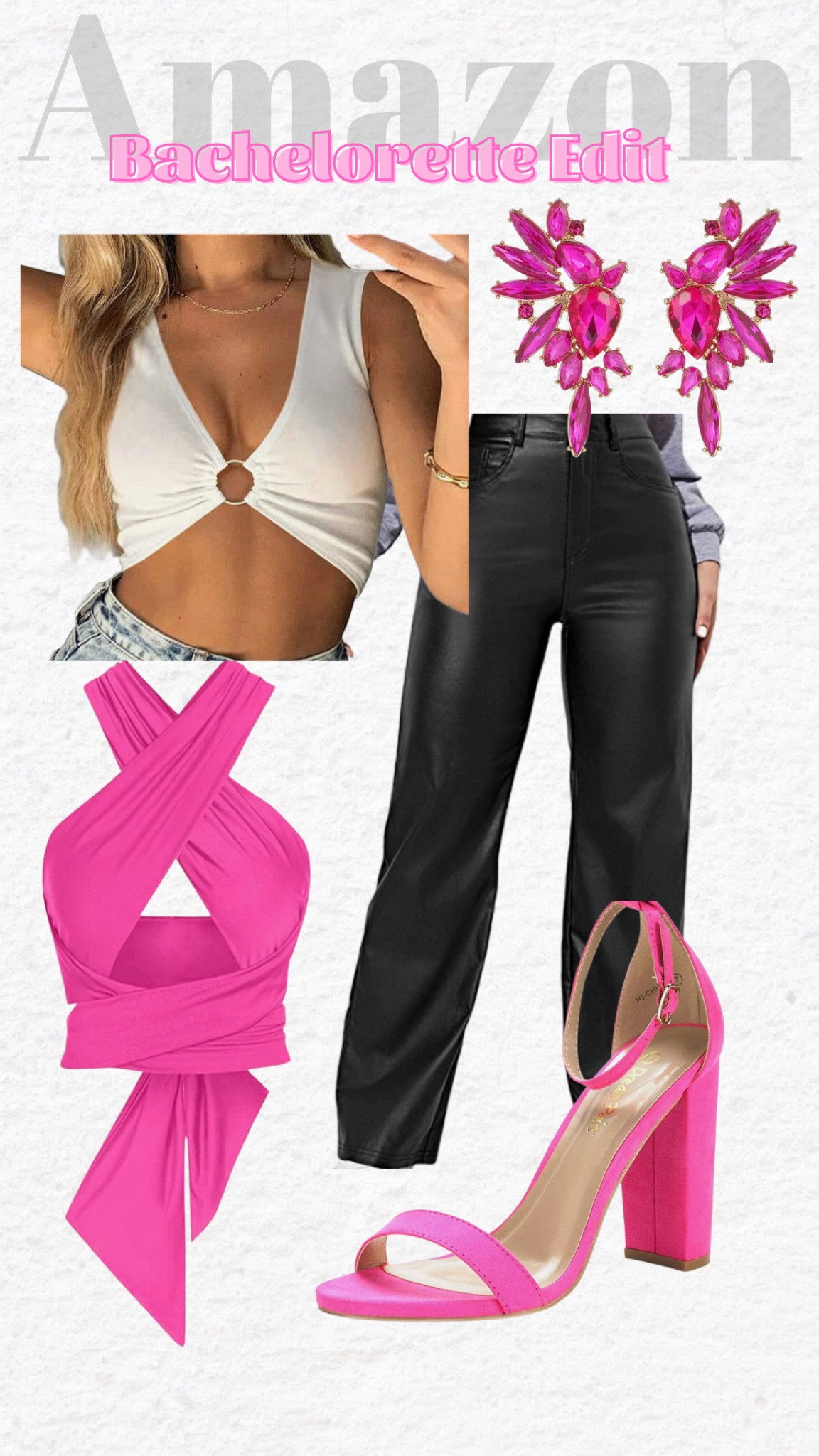 Love all the tops!!

Cut outs, halters, bachelorette, sexy, la, Las Vegas, Tennessee, club wear, leather, pants, pink heels, pink earrings , diamanté, brunch, girls night, date night 


#moms #amazonprime #amazon #forher #cybermonday #giftguide #holidaydress #kneehighboots #loungeset #walmart #target #macys #academy #under40
#under50  #winteroutfits #holidays #coldweather #transition #rustichomedecor #cruise #highheels #pumps #blockheels #clogs #mules #midi #maxi #dresses #skirts #croppedtops #everydayoutfits #livingroom #highwaisted #denim #jeans #distressed #momjeans #paperbag #opalhouse #threshold #anewday #knoxrose #mainstay #costway #universalthread #garland 
#boho #bohochic #farmhouse #modern #contemporary #beautymusthaves 
#amazon #amazonfallfaves #amazonstyle #targetstyle #nordstrom #nordstromrack #etsy #revolve #shein #walmart#dinningroom #bedroom #livingroom #king #queen #kids #bestofbeauty #perfume #earrings #gold #jewelry #luxury #designer #blazer #lipstick #giftguide #fedora #photoshoot #outfits #collages #homedecordKworkwear

#LTKSeasonal
#LTKSale
#LTKFind
#LTKFestival
#LTKbeauty
#LTKbump
#LTKfamily
#LTKitbag
#LTKsalealert
#LTKU
#LTKcurves
#LTKfit
#LTKkids
#LTKshoecrush
#LTKbaby
#LTKhome
#LTKmens
#LTKstyletip
#LTKunder50
#LTKwedding
#LTKswim
#LTKunder100
#LTKworkwear

#LTKunder50 #LTKshoecrush #LTKSeasonal