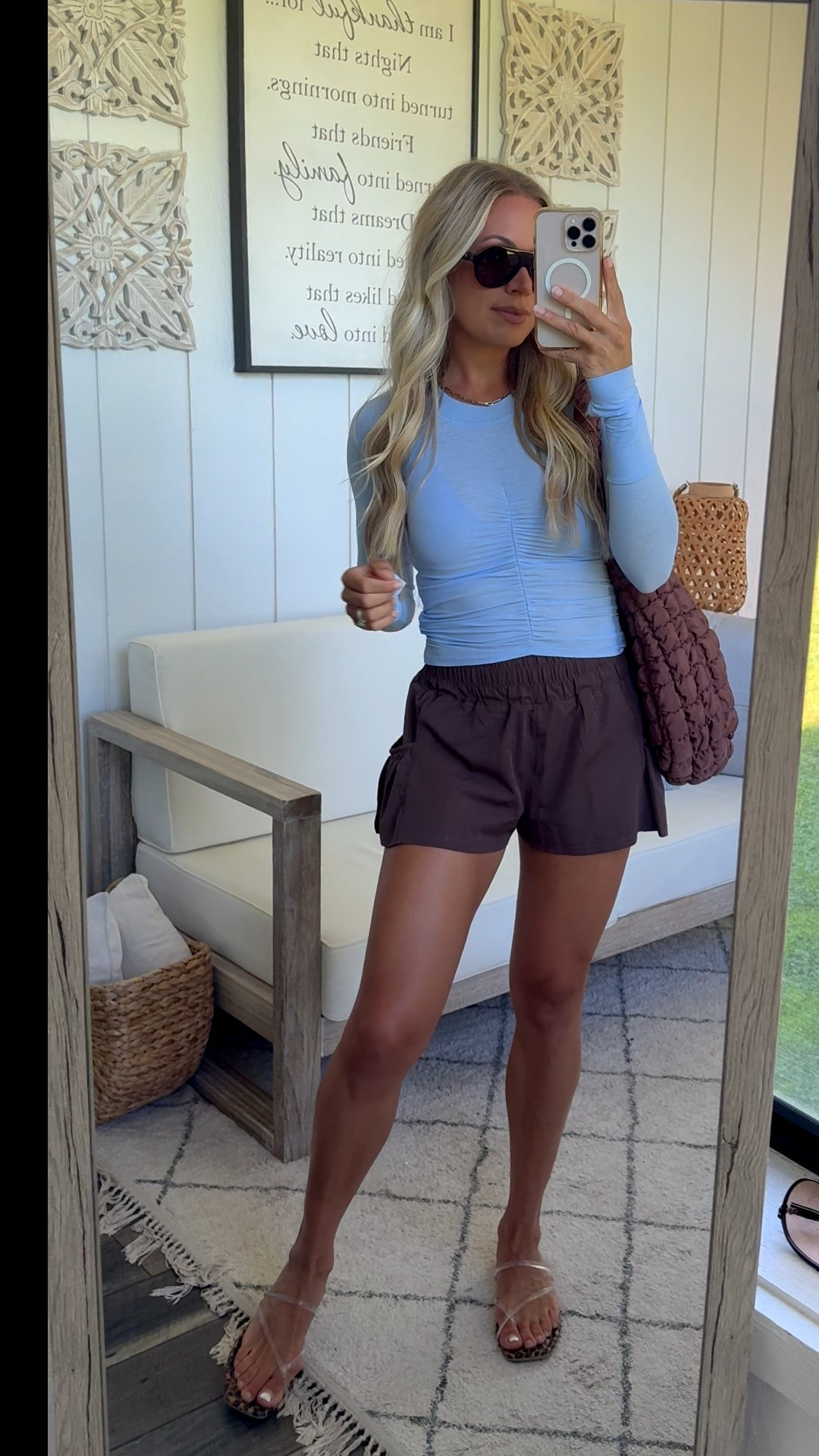 Wearing size small in the free people top and small in the shorts. My shorts are altrd state which is not linkable 

#LTKActive #LTKFindsUnder50 #LTKStyleTip