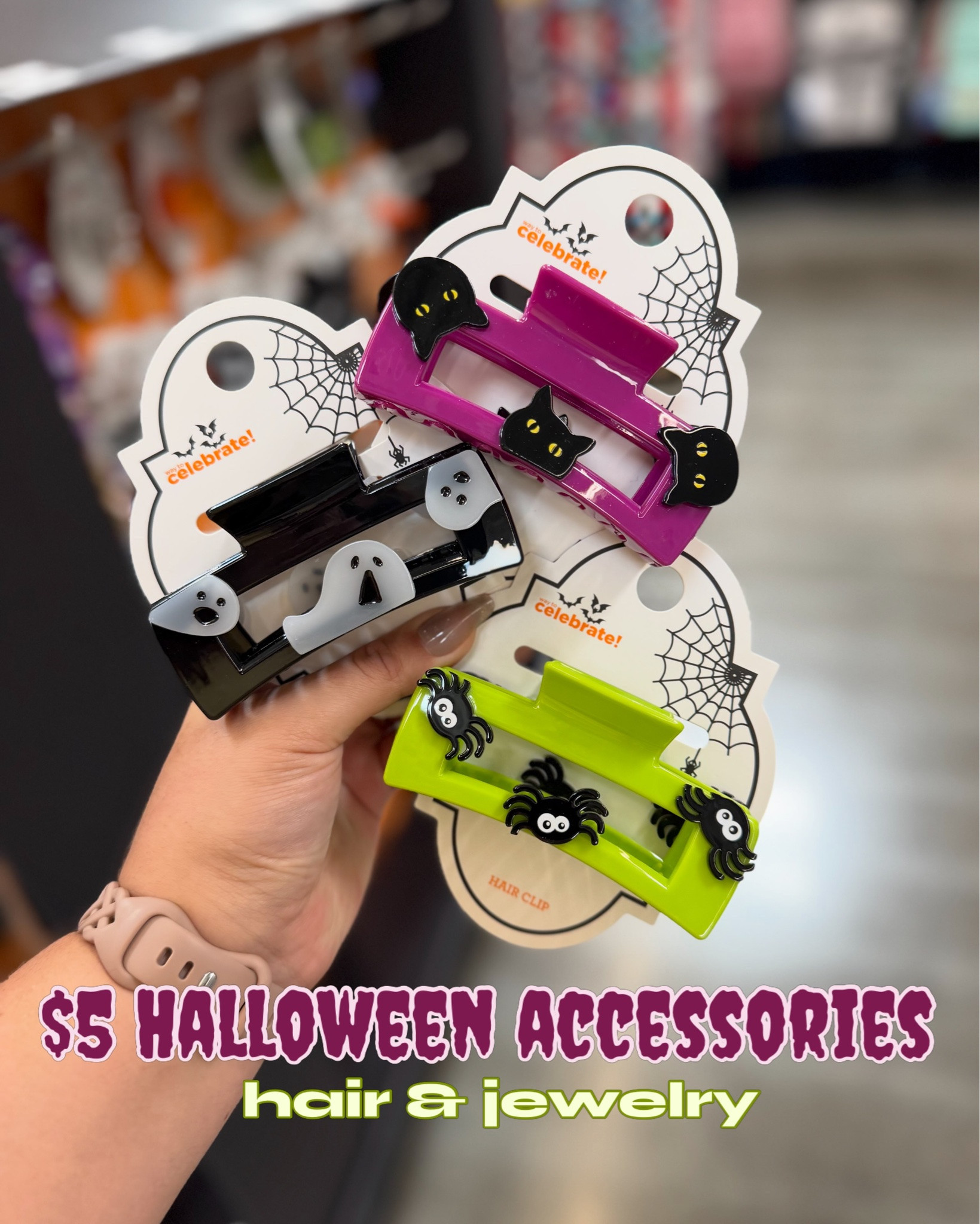 SO many Halloween finds for $5! 
👻type FIVE to shop these now 🔗🎃

(Linking here )

#halloweenfinds #walmartfinds #halloweenaccessories

#LTKSeasonal #LTKBeauty #LTKgrwm