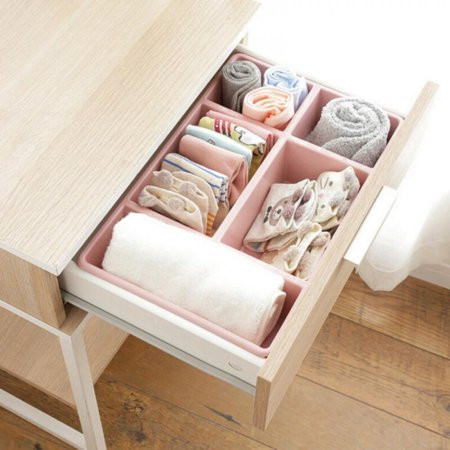 ZDMATHE DIY Adjustable Drawer Organizer Kitchen Board Free Divider Makeup Tableware Storage Box Crea | Walmart (US)