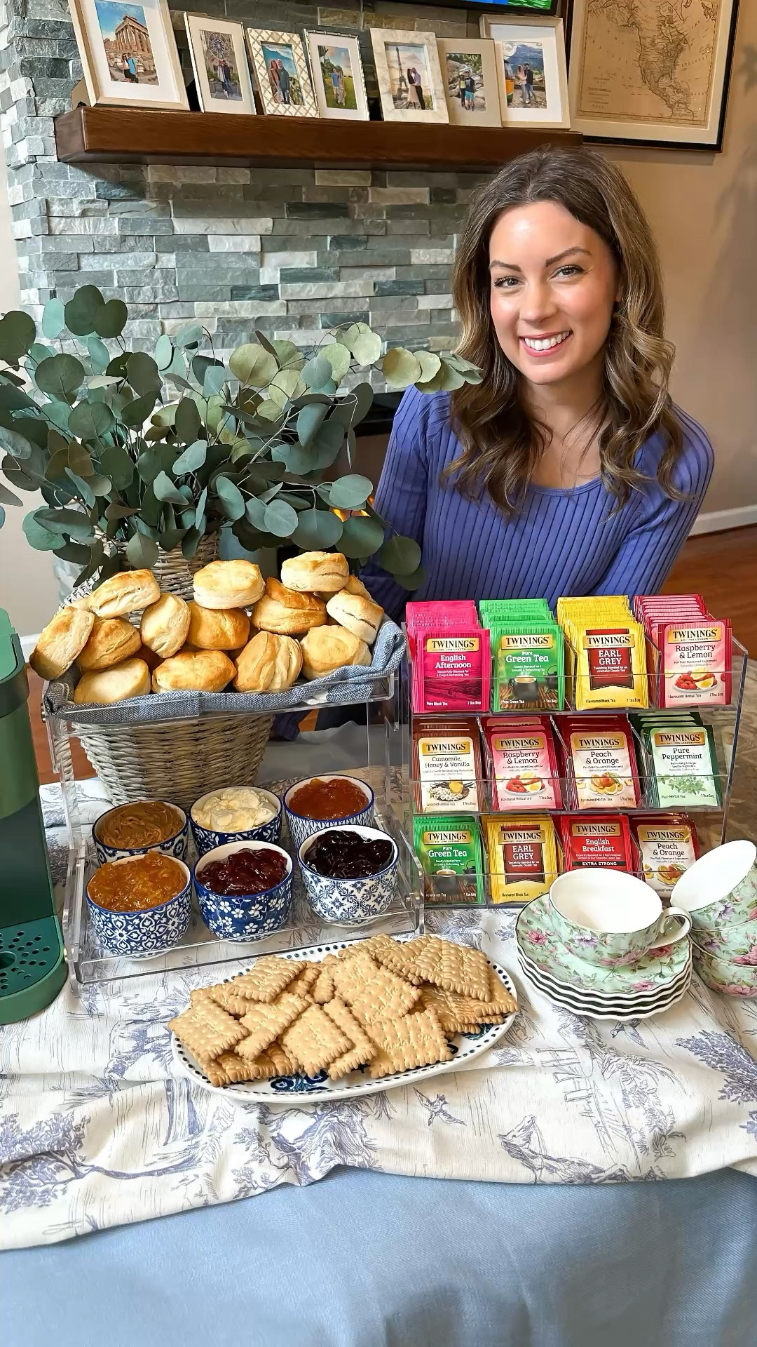 Tea and Biscuit Brunch Bar ☕️🫖🥐

#LTKHome #LTKfoodie #LTKSeasonal