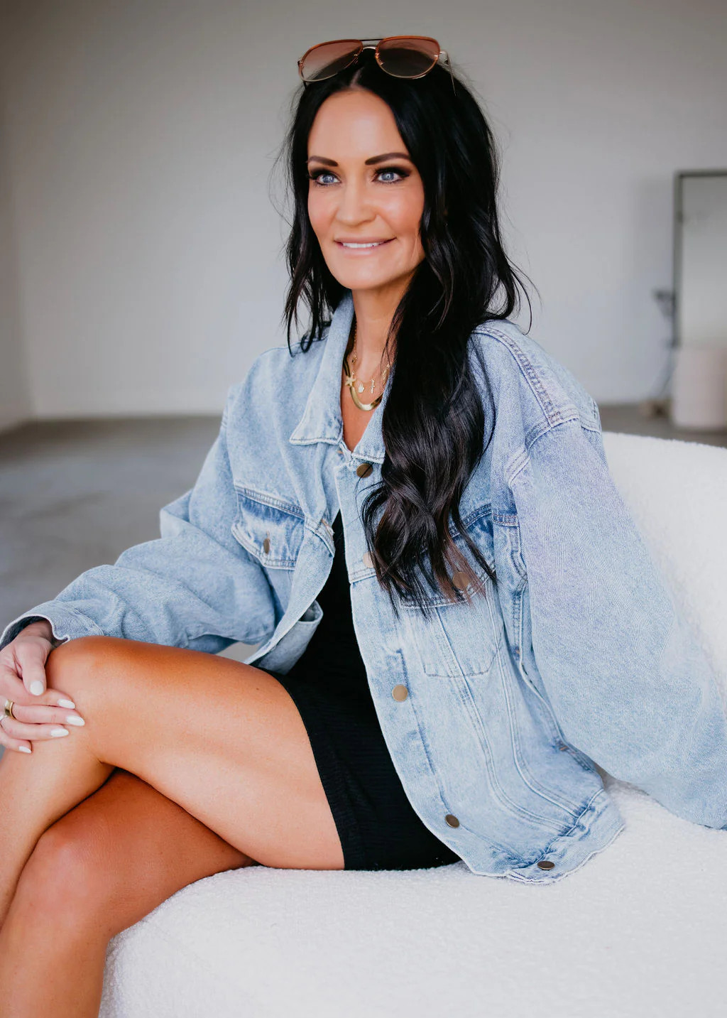 Boxy-Cut Denim Jacket | Lauriebelles