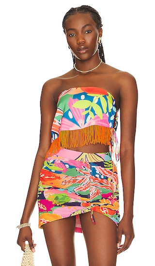 Scarf Top in Mix Fruit | Revolve Clothing (Global)