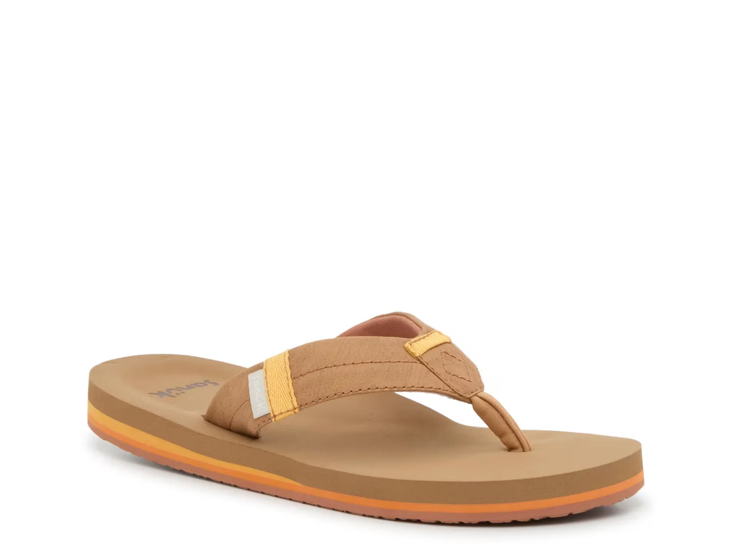Sanuk Sawyer Flip Flop | Women's | Tan | Size 11 | Sandals | DSW
