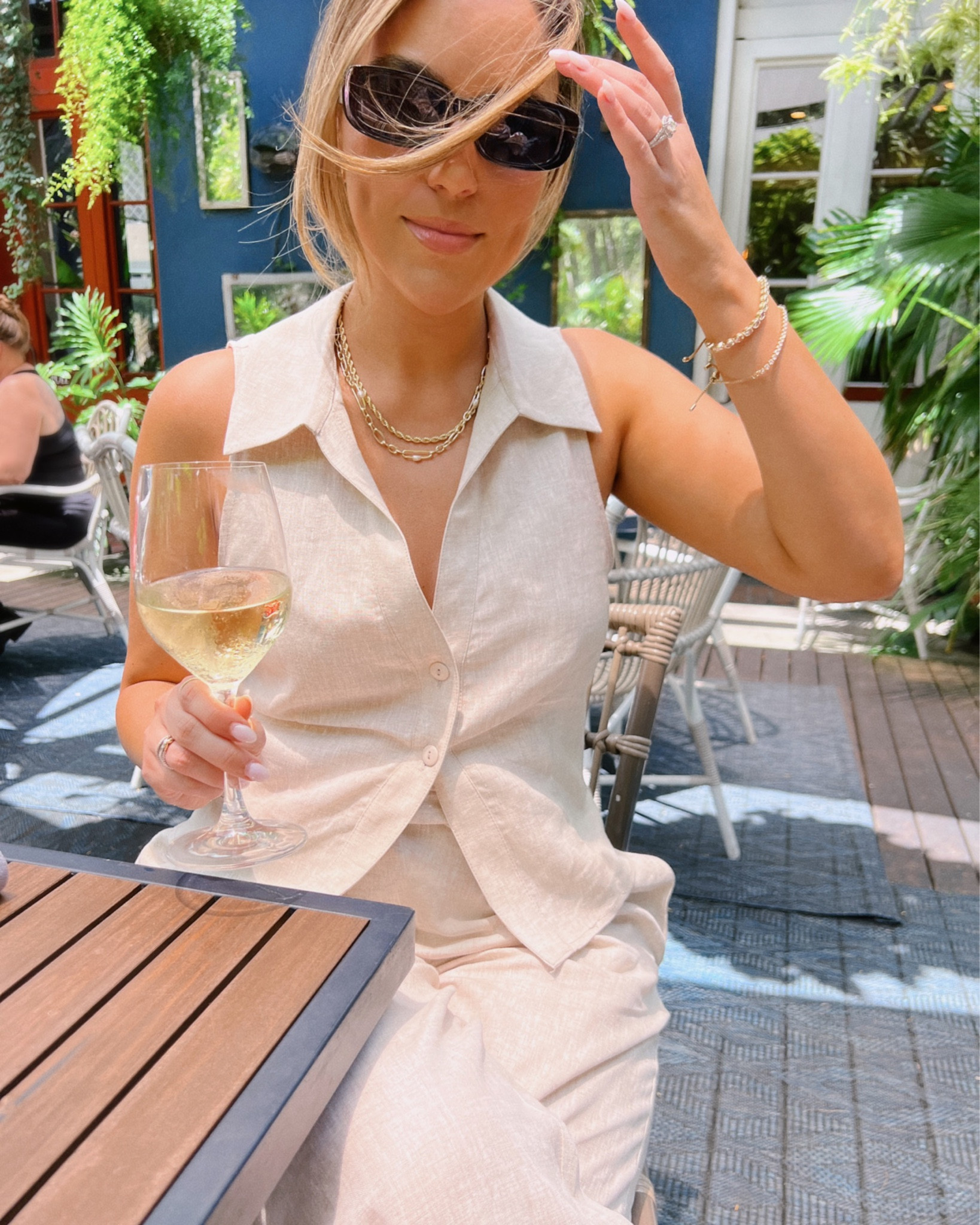 Linen set • linen matching set • tan linen pants

Brunch outfit / vacation outfit / beach outfit 
Amazon jewelry / Amazon accessories
Gold jewelry 

#LTKunder50 #LTKunder100