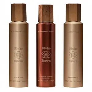 Blake Brownn Hair Styling Trio – Dry Shampoo, Glam Mousse & Classic Hairspray | Amber Vanille &... | Amazon (US)
