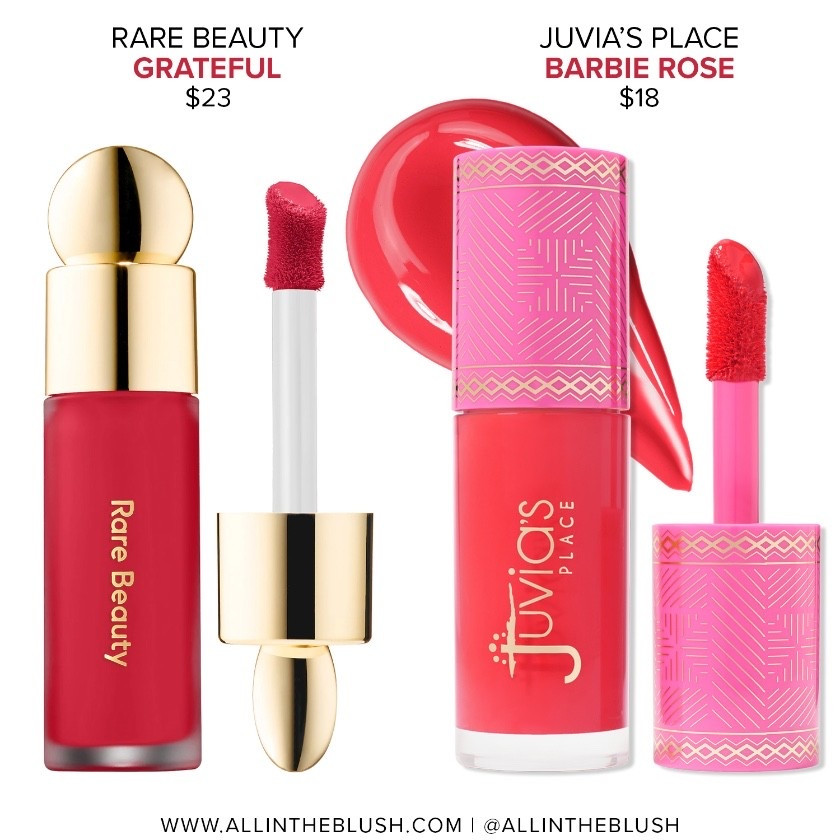 Shade alternative for Rare Beauty’s Soft Pinch Liquid Blush in “Grateful”: Juvia’s Place Blushed Liquid Blush “Barbie Rose”

#LTKBeauty #LTKSaleAlert #LTKgrwm