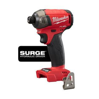 Milwaukee M18 FUEL SURGE 18V Lithium-Ion Brushless Cordless 1/4 in. Hex Impact Driver (Tool-Only)... | The Home Depot
