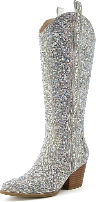 CUSHIONAIRE Women's Caress tall western boot +Memory Foam, Wide Widths Available | Amazon (US)