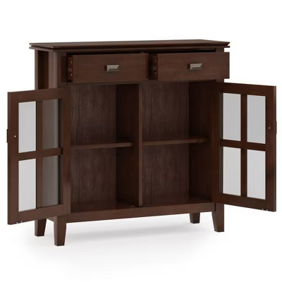 Stratford Entryway Storage Cabinet Russet Brown - WyndenHall | Target