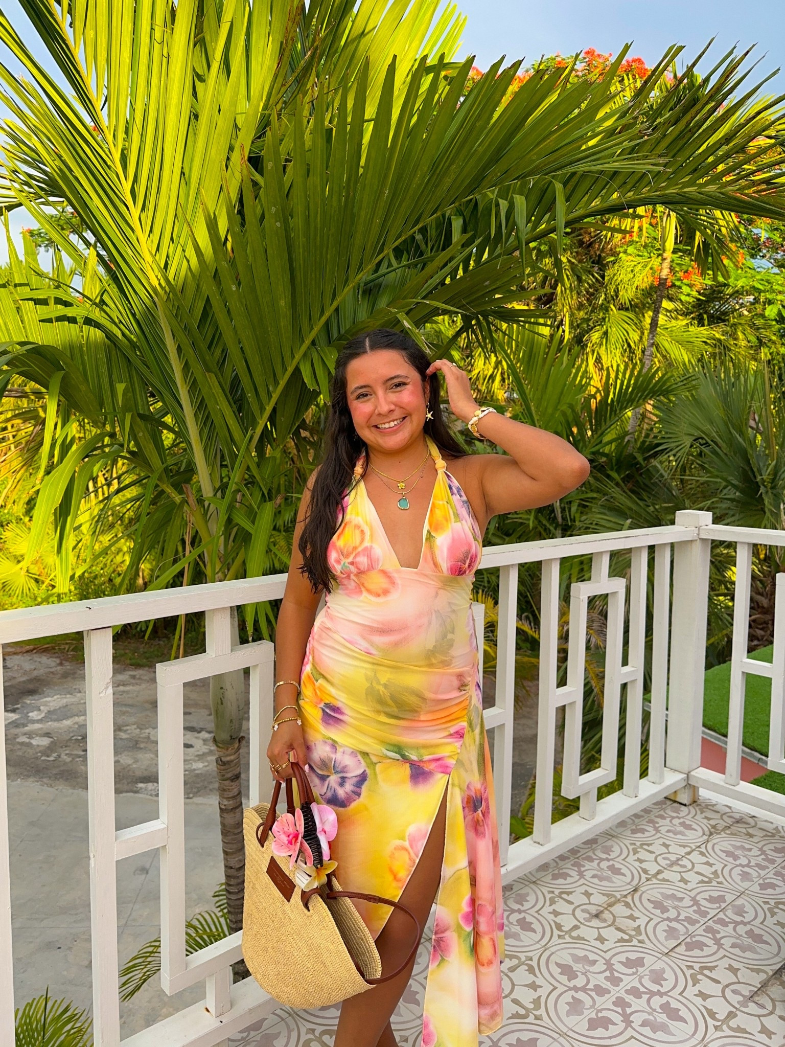 Vacation dress!🌸 Peppermayo is always my go-to for the cutest vacation outfits. :) 

Dress is TTS and has good stretch! 

#LTKFindsUnder100 #LTKSeasonal #LTKStyleTip