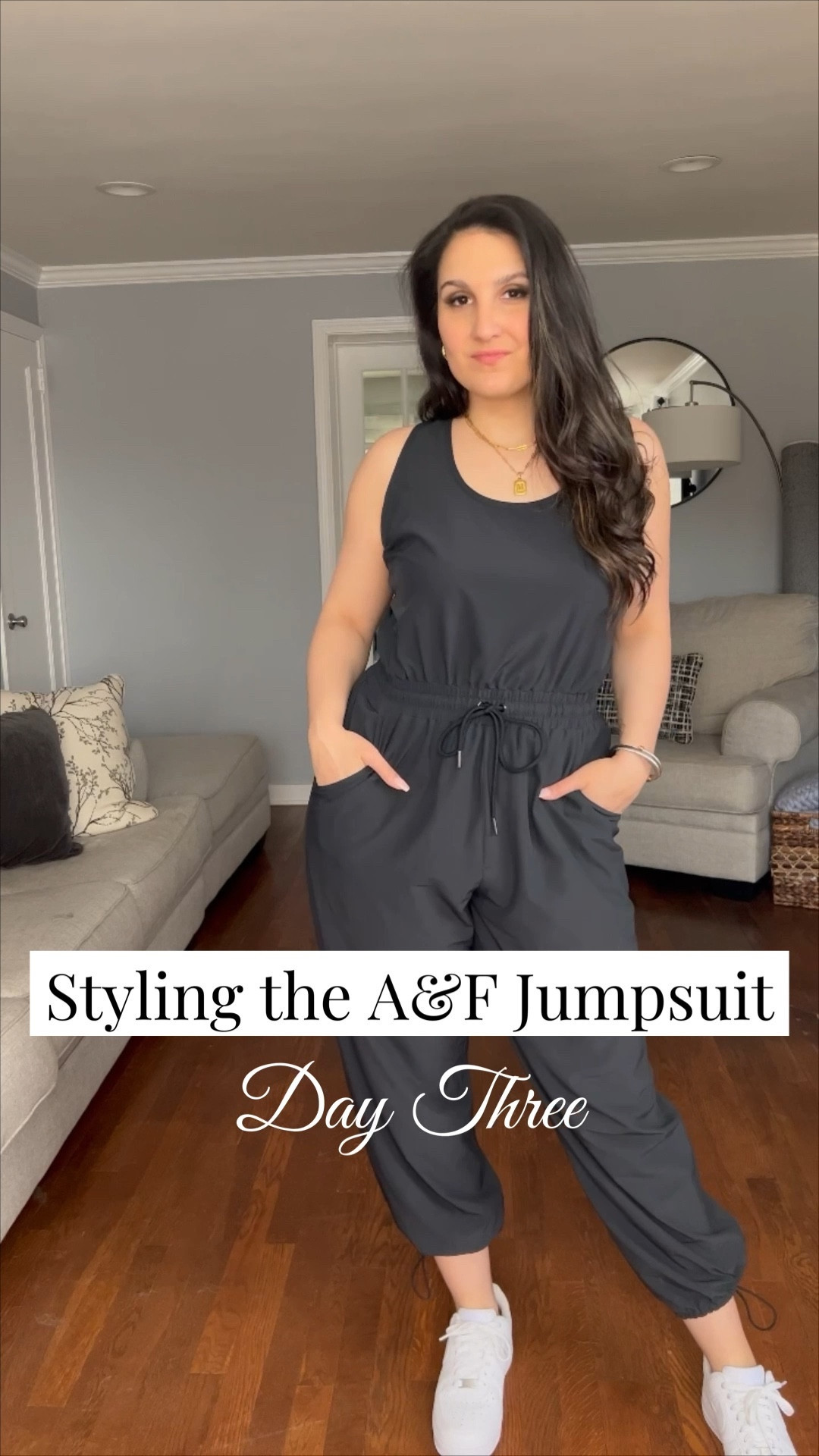 Obsessed with this fit so much that I bought it in green too this is the perfect effortless summer look

Wearing a Lhere so it was baggier. I bought the green in a M.
This comes in different lengths too. I'm 5'8" and bought a tall and a regular. The bottoms have elastic to make them cropped so you could get away with either depending on your height

#LTKsalealert #LTKunder50 #LTKFind