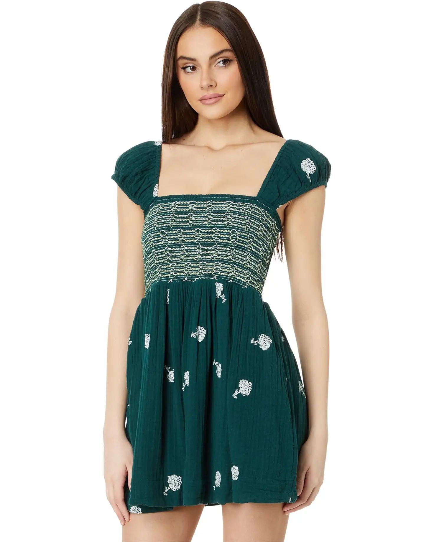 Free People Tory Embroidered Mini | Zappos