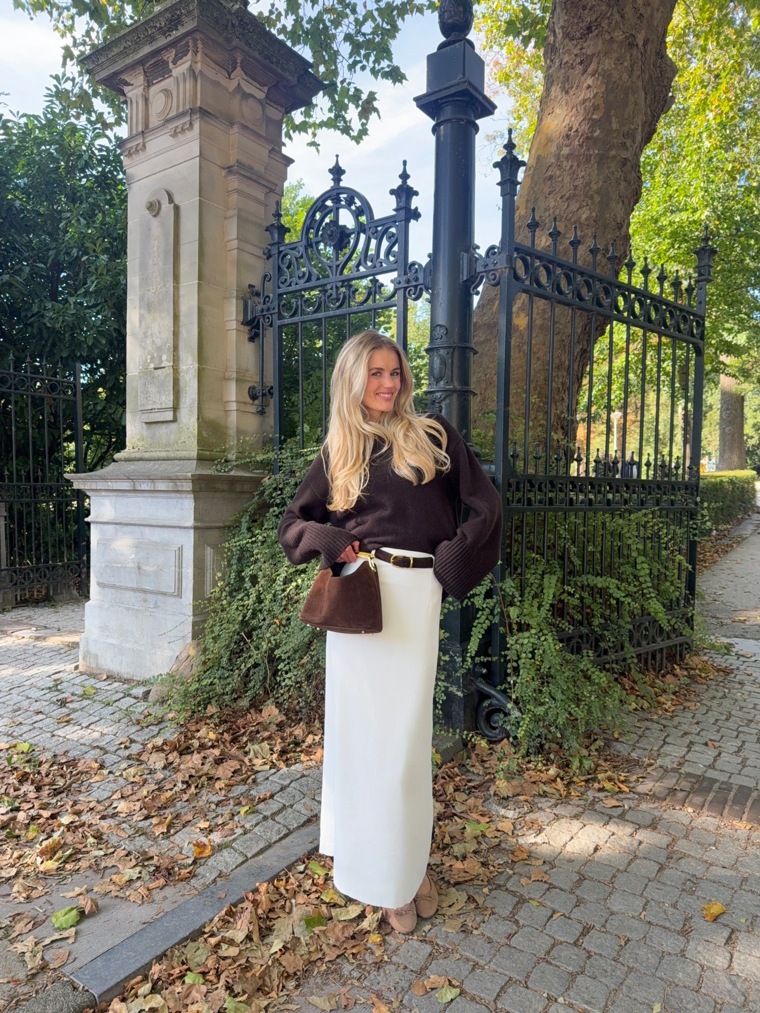 Fall outfit🤎
I’m wearing size Small in all pieces🤍