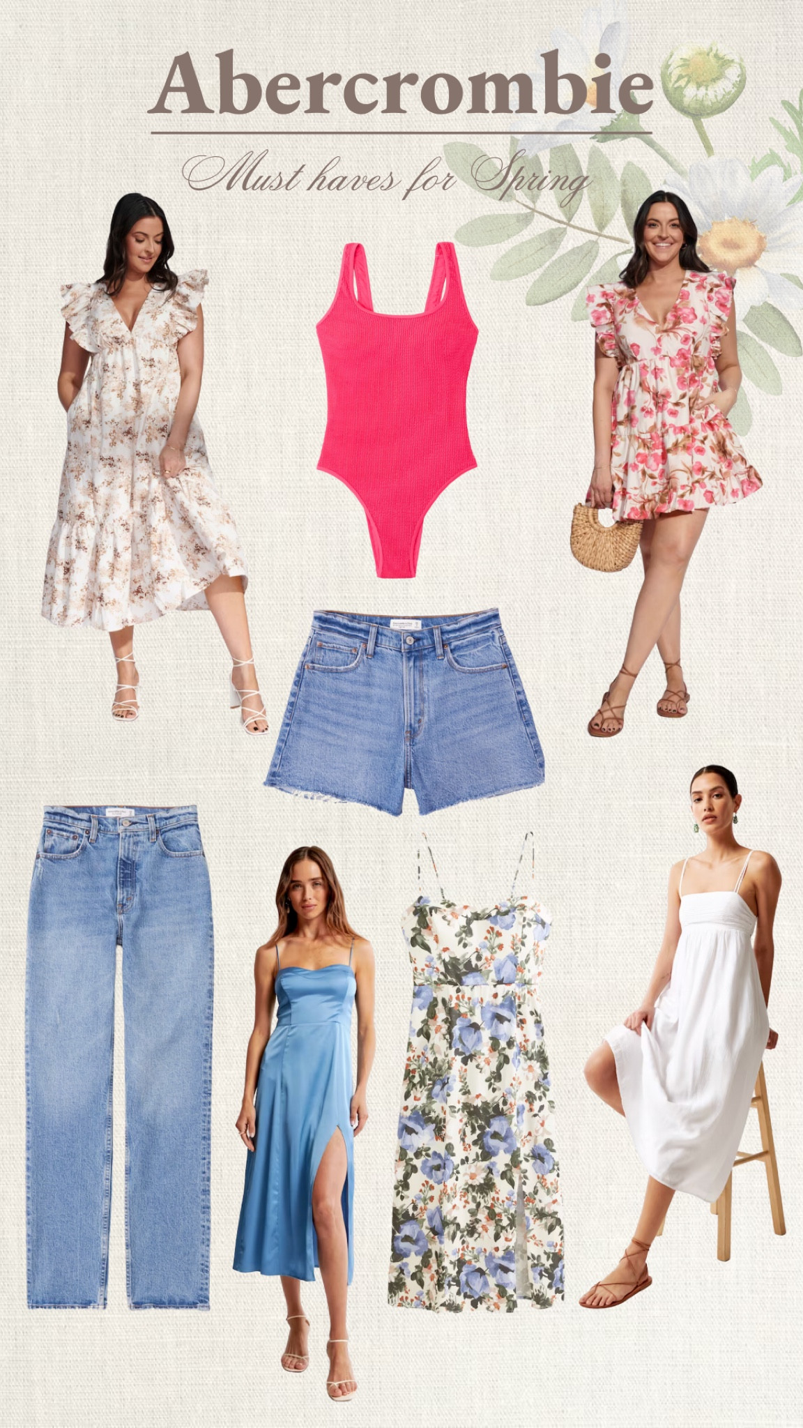 Abercrombie picks for  Spring 🌸

#LTKfit #LTKcurves #LTKSeasonal