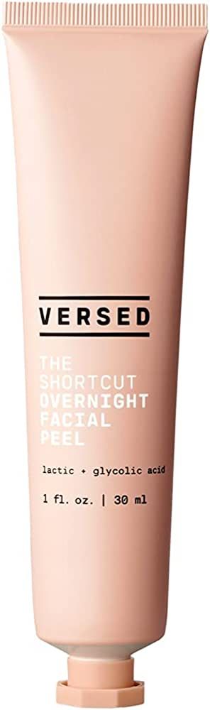 Versed The Shortcut Overnight Facial - Leave-on Gentle Exfoliating Treatment with Lactic and Glyc... | Amazon (US)